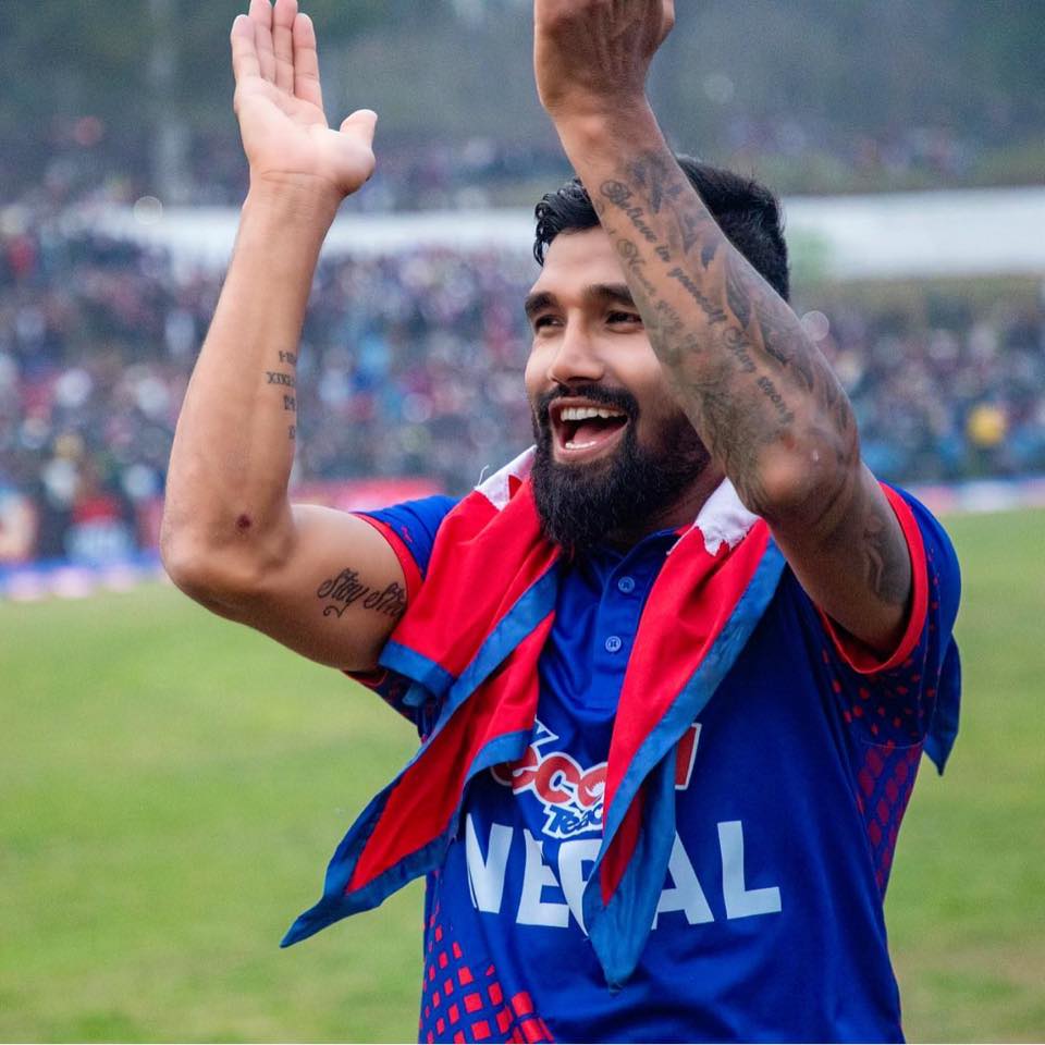 दीपेन्द्रसिंह ऐरी टी–२० अलराउन्डर वरीयताको नवौँ स्थानमा