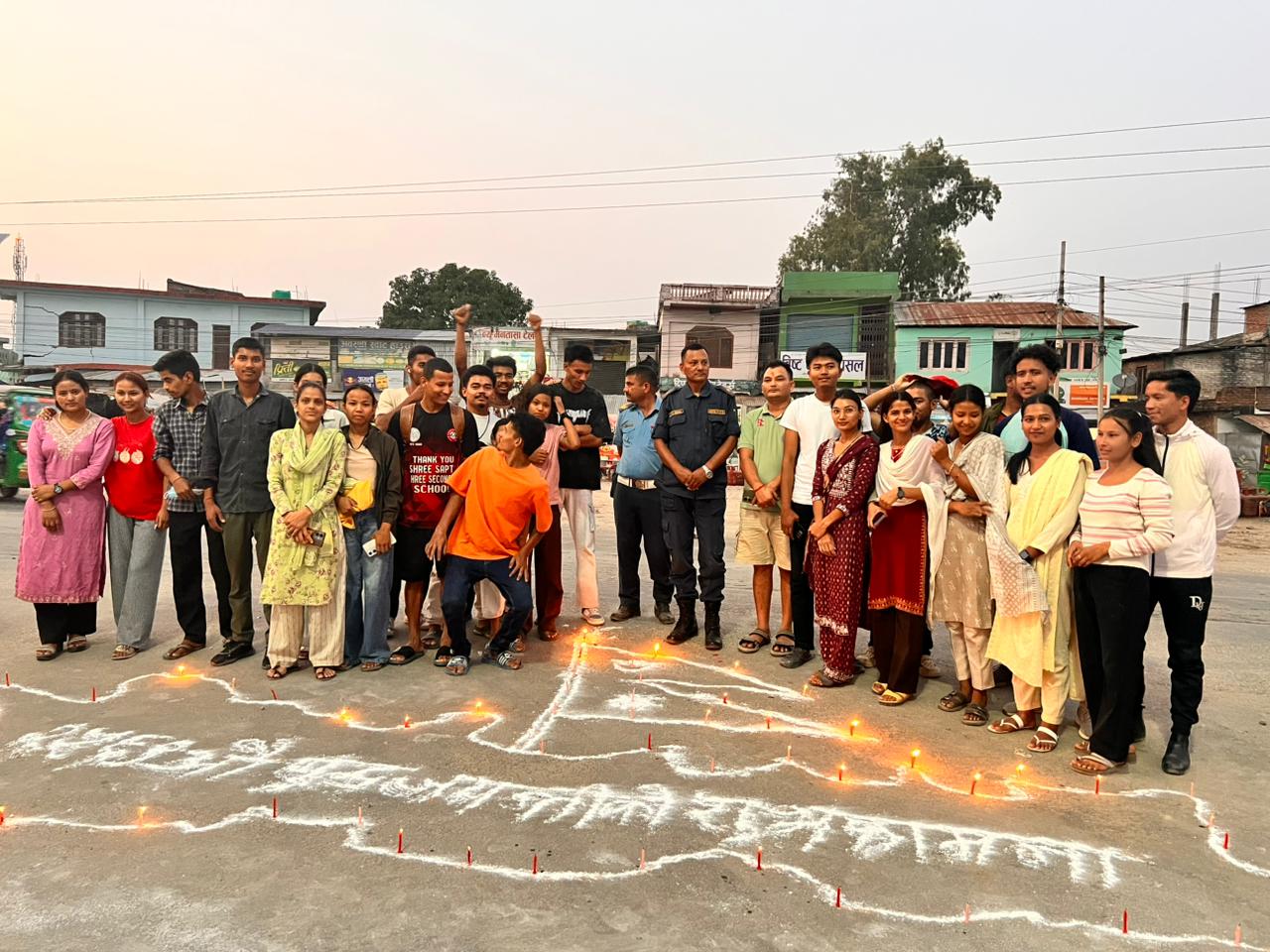 स्ववियु बुलबुले बहुमुखी क्याम्पसद्वारा बुद्ध जयन्तीमा सरसफाई तथा दीपप्रज्वलन कार्यक्रम सम्पन्न