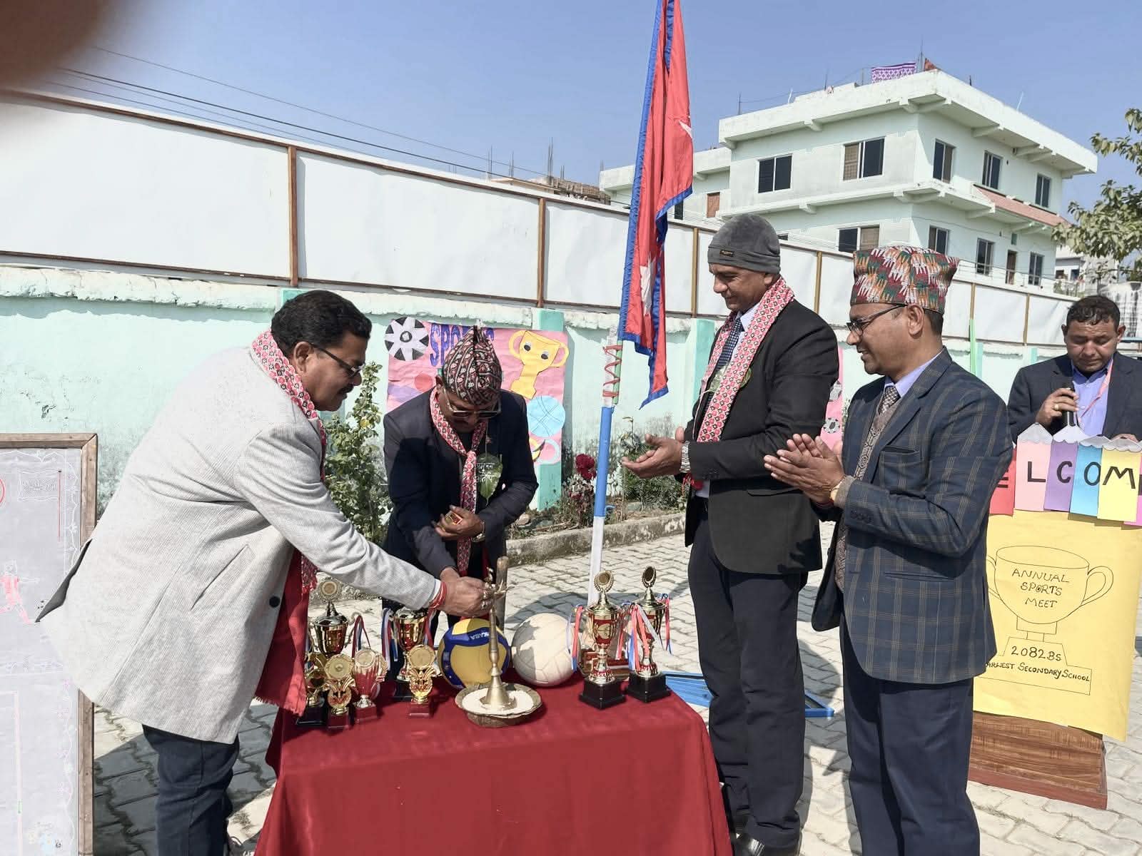 फारवेस्टमा खेलकुद सप्ताह सुरु